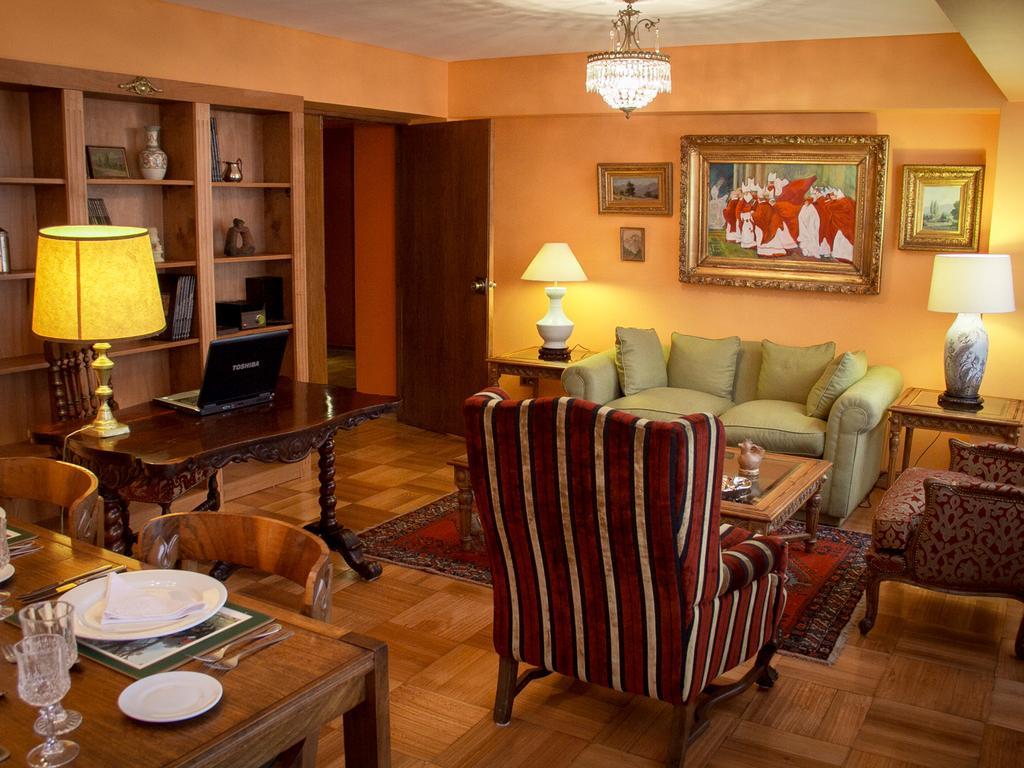 Plaza Huelen Appartement Santiago Kamer foto